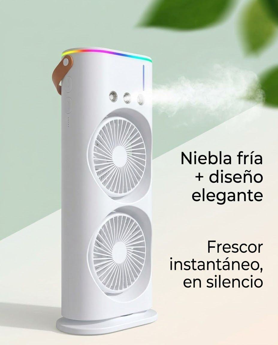 DuoBreeze - Tu espacio fresco, incluso cuando el calor no da tregua.