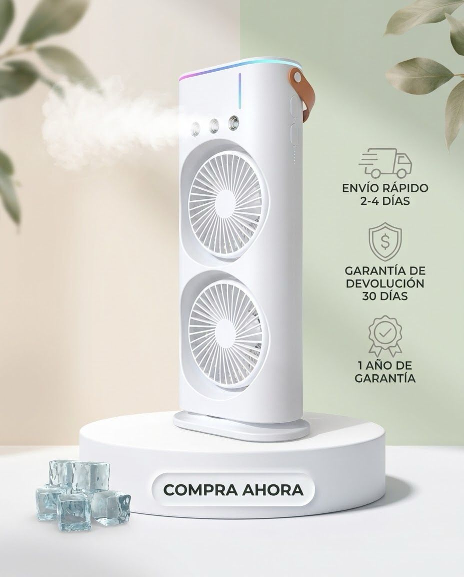 DuoBreeze - Tu espacio fresco, incluso cuando el calor no da tregua.